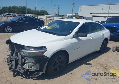 2017 Chevrolet Malibu Ls from USA, damaged, VIN 1G1ZB5STXHF102283